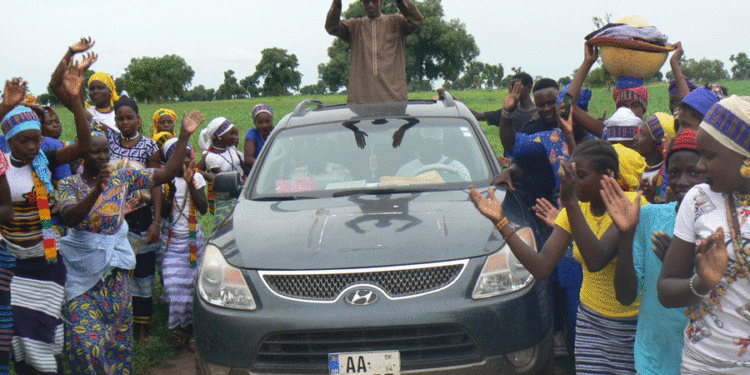 Ndoga Babacar/Caravane du Maire Oumar Déme: Impressionnante mobilisation des populations pour une écrasante victoire de BBY