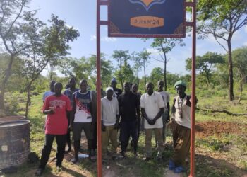 Amana Projects : Opération Kawthar 2022/Les travaux du puits N°24 de Wassadou (Sédhiou) lancé