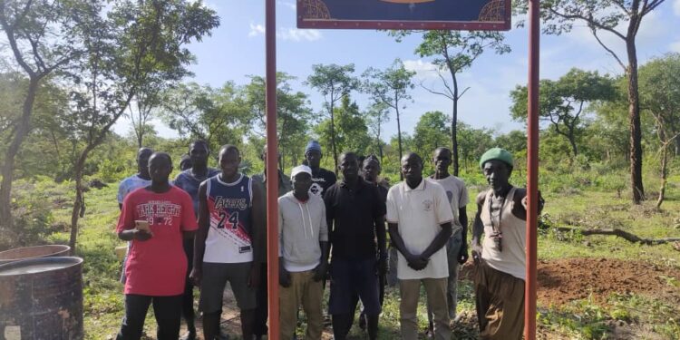 Amana Projects : Opération Kawthar 2022/Les travaux du puits N°24 de Wassadou (Sédhiou) lancé