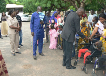 Tamba : Camp de création artistique/Les enfants vivant avec handicap à la découverte de  la gouvernance