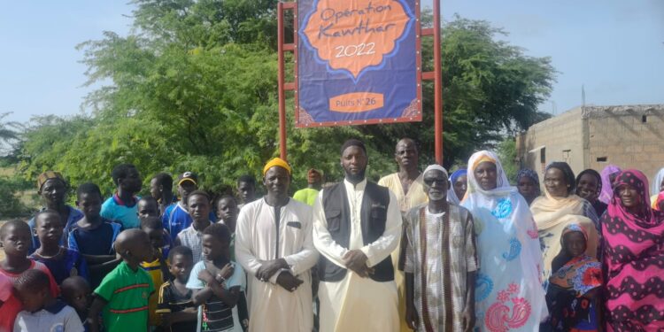 Amana Projects : Les travaux du puits N°26, lancés au village de  Mboltim à Saint Louis du Sénégal