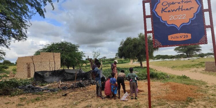 Amana Projects : Le forage du puits N°29 du village de Keur Séya, région de Saint Louis du Sénégal, est lancé