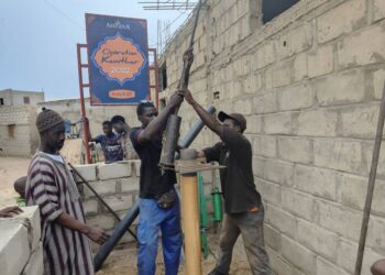 Amana Projects : Les travaux de forage du puits N°27 sont lancés à Saint Louis du Sénégal