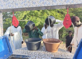 Amana Projects : Opération Kawthar 2022/Le puits N°26 de Mboltim est inauguré