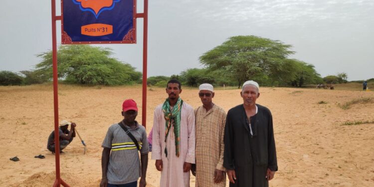 Amana Projects : Le forage du puits N°31 lancé à Keur Martin à Saint Louis du Sénégal