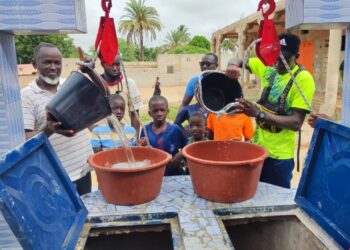Amana Projects : Le puits N°30 de Diama (Saint Louis du Sénégal) inauguré et livré aux populations