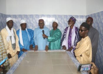 Tamba : Le Ministre Sidiki Kaba procède à l’inauguration de la morgue de Daybatou construite par ADESOR