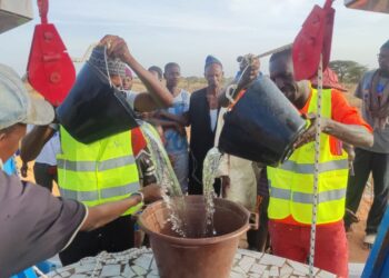 Amana Projects : Le puits N°32 de Keur Oumar Malado Sow (Saint Louis du Sénégal) désormais opérationnel