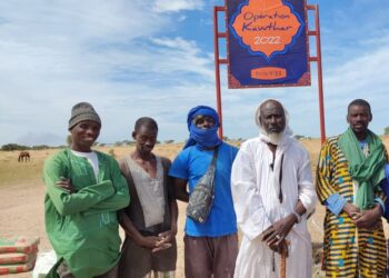 Amana Projects : Les travaux de forage du puits N°33 de Keur Youba, Saint Louis du Sénégal,  lancés.
