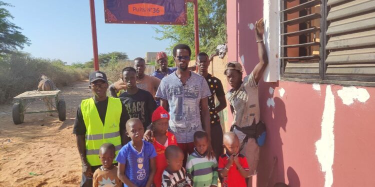 Amana Projects : Les travaux de forage du puits N°36 lancés au village de Ndiakhip Niang à Saint Louis du Sénégal