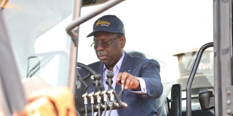 Macky Sall à Tamba : le chef de l’État lance les travaux de la route Goudiry-Diankhé Makha-Sadatou