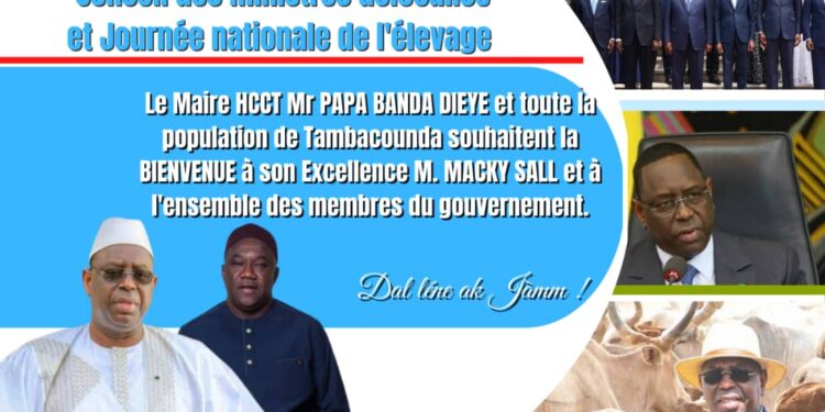 Séjour du Chef de l’Etat à Tambacounda
