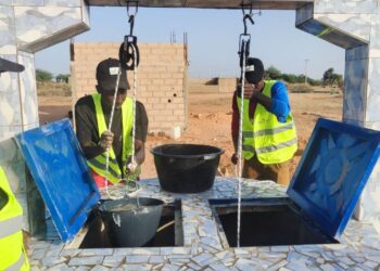 Amana Projects : Le puits N°35 du quartier Taw Fékh à Fass Ngom (Saint Louis du Sénégal), inauguré.