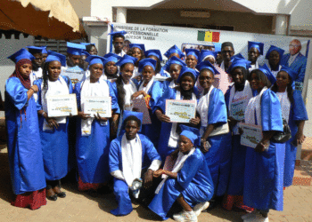 Tamba : Les jeunes formés par ADESOR de Me Sidiki Kaba, (4e promotion), reçoivent leurs attestations