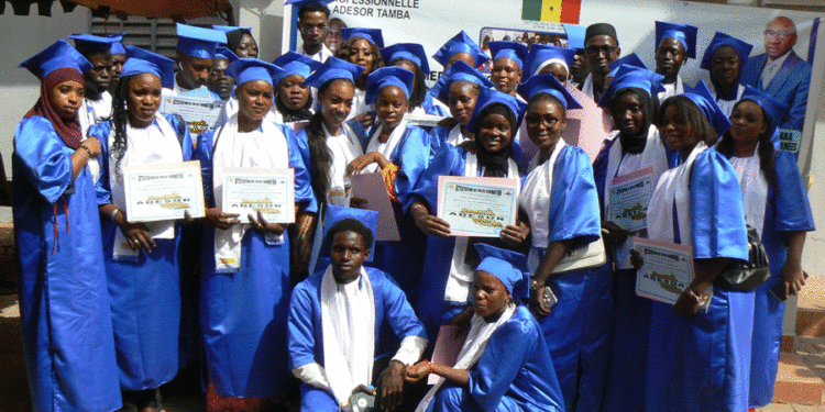 Tamba : Les jeunes formés par ADESOR de Me Sidiki Kaba, (4e promotion), reçoivent leurs attestations
