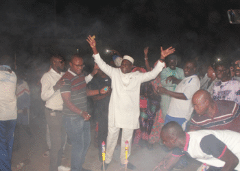 Tamba/Célébration du nouvel an : Le Maire Papa Banda Dièye lance le « feu d’artifice » et prie pour une année de prospérité…
