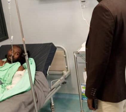 Accident de Sikilo/Kaffrine&nbsp;: Abdoulaye Ndao DG de l’ADL au chevet des blessés