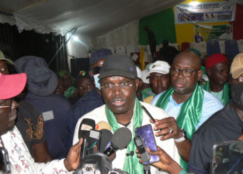 Tamba /Meeting de Taxawu Sénégal : [Vidéo]Le clin d’œil de Khalifa Sall  à ses camarades socialistes et à la gauche: « Je suis le seul et l’unique candidat… »