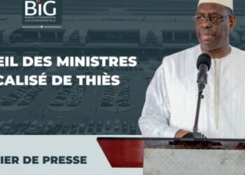 Communiqué du conseil des ministres du jeudi 09 février 2023 à Thiès