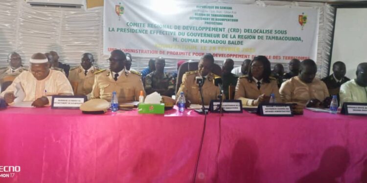 CRD délocalisé à Koumpentoum: Le gouverneur annonce un programme de désenclavement, d&rsquo;accès à l&rsquo;eau du département/La sécurité de la région