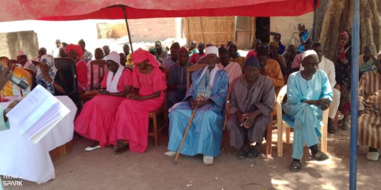 Kahéne : 156 personnes enrôlées à la CMU par le Maire Mamady Thiam