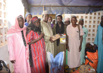 Maka Colibantang : Le Député Maire Bilaly Bâ distribue 300 kits ramadan aux Imams/aux guides religieux aux démunis