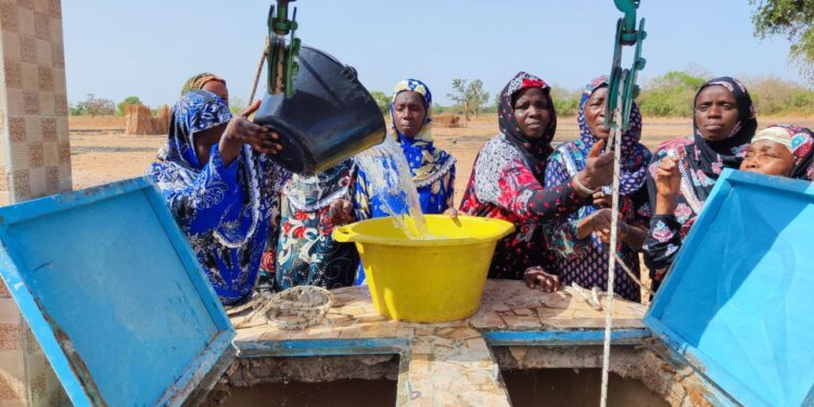 Amana Projects en Gambie : Le puits N°3 de Diamagueune a été inauguré