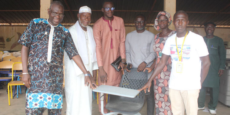 Tamba : Le Lycée Mame Cheikh Mbaye reçoit un important lot de matériel pédagogique et de mobilier de bureau