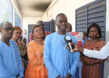 1er Mai 2023 à Tamba : Les travailleurs de la poste angoissés, dénoncent leurs difficiles situations