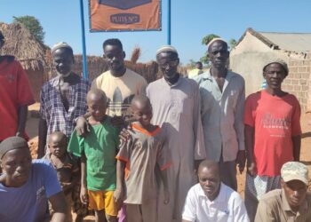 Amana Projects en Gambie: Le forage du puits N°7 de Kouthia, lancé