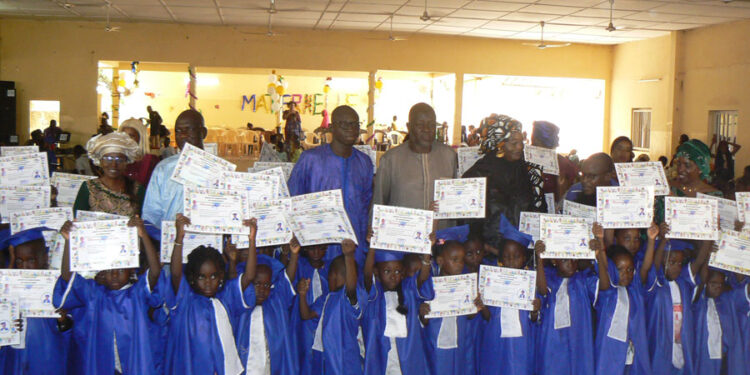 Tamba : Sortie promotion Mandiaye Diarra Samb/L’école d’application maternelle municipale fête les tout-petits