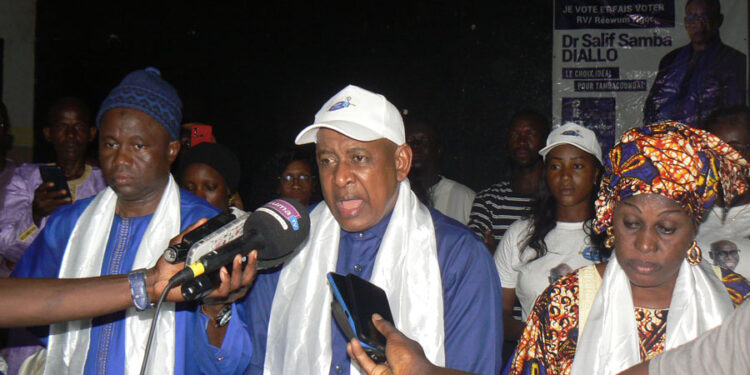 Tamba : Présidentielle 2024/ Thierno Alasane Sall, République des Valeurs/Réewum Ngor, investi par la section départementale de son parti