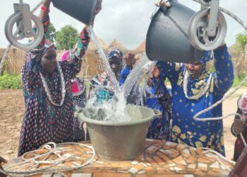 Amana Projects/Gambie: Le forage du puits N°8 de Ndramé Niani Dia, inauguré