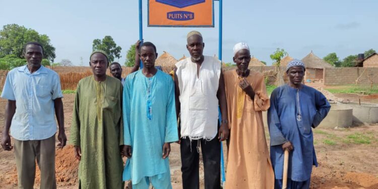 Amana Projects/Gambie: Le forage du puits N°8 lancé à Ndramé Niani Dia
