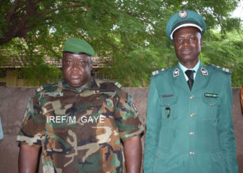 Tamba : L’IREF Mamadou Gaye promu au grade de Lieutenant-colonel/Cérémonie de port de galon [Photos]
