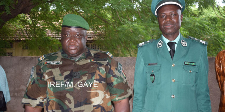 Tamba : L’IREF Mamadou Gaye promu au grade de Lieutenant-colonel/Cérémonie de port de galon [Photos]