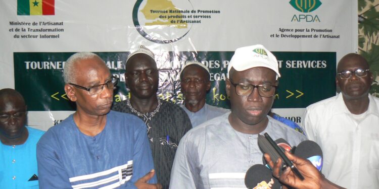 Papa Hamady Ndao DG APDA à Tamba: « Les artisans doivent être plus compétitifs pour conquérir de nouveaux marchés »