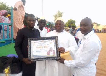 Koumpentoum : Finale coupe du Maire Sidy Traoré/L’Asc Fasse Coloré s’adjuge le trophée.