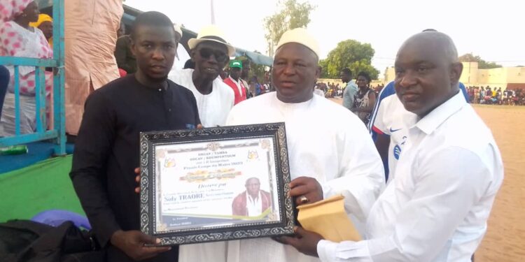Koumpentoum : Finale coupe du Maire Sidy Traoré/L’Asc Fasse Coloré s’adjuge le trophée.