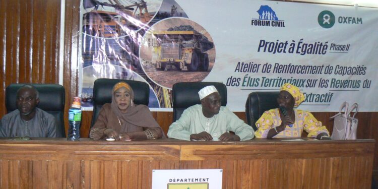 Tambacounda : Le forum civil outille les élus territoriaux sur les revenus du secteur minier