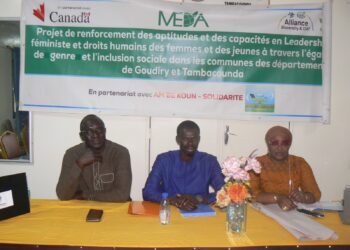 Tambacounda : Projet AVENIR-MEDA/Am Bé Koun/Les clientes et clientes à l’école du leadership adapté au changement climatique et des droits humains