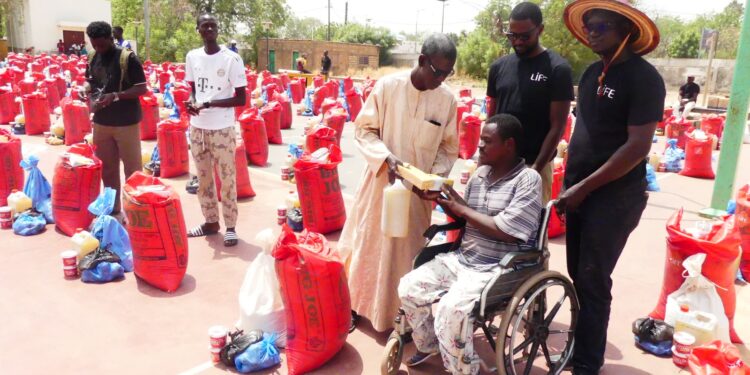 Tamba : L’Ong LIFE et Am Bé Koun Solidarité en campagne Ramadan/429 kits alimentaires distribués