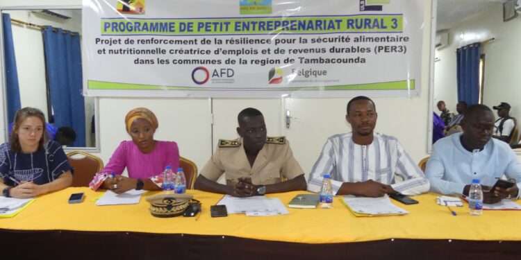 Tambacounda : Le projet Petit Entrepreneuriat Rural, PER 3, lancé par Am Bé Koun Solidarité et ses partenaires ULB-C et ICD-Afrique