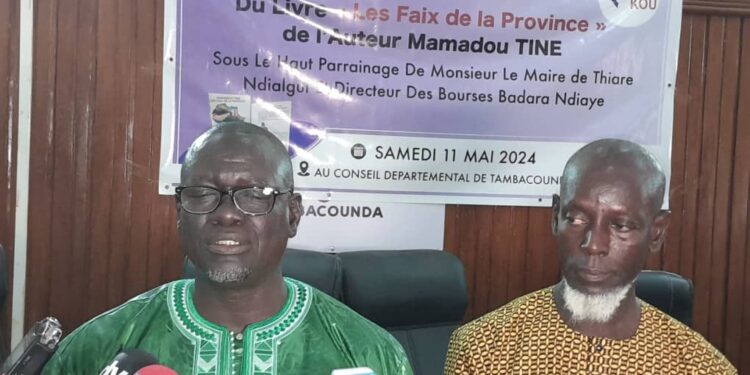 Tambacounda : Dédicace du livre, « les Faix de la Province » de Mamadou Tine/La Maison d’édition GAS-KOU lancée