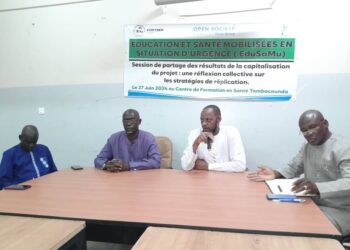 Tambacounda : COSYDEP et ENDA Santé en session de partage des résultats de la capitalisation du projet EduSaMu