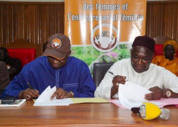 Tambacounda : Le Maire Papa Banda Dièye et l’U-IMCEC signent un protocole de financement de 1000 femmes
