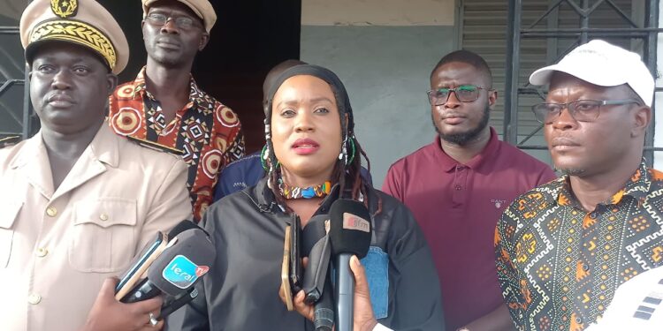 Tambacounda : Tournée Nationale/La DG de l’ANPECTP préconise des solutions aux problèmes soulevés par les acteurs