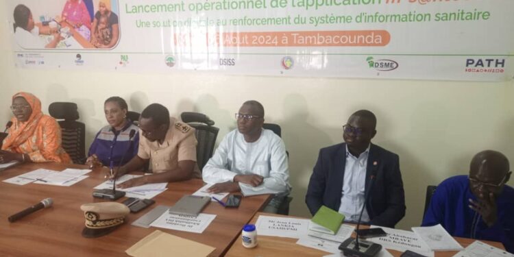 Tambacounda : Lancement opérationnel de l&rsquo;application m-s@ntécom, pour la digitalisation de la santé communautaire.