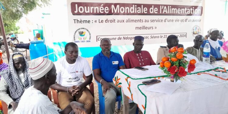 Tambacounda : Journée mondiale de l’alimentation/ CARITAS prône une alimentation saine et suffisante pour « une vie et un avenir meilleurs ».