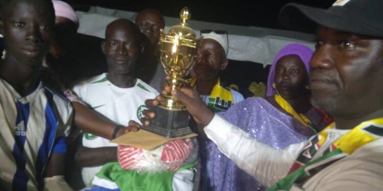 Koumpentoum : Sinthiou Ndiéné commune Pass Coto/ l&rsquo;ASC Disso s&rsquo;adjuge le trophée du parrain Tamsir Ndao